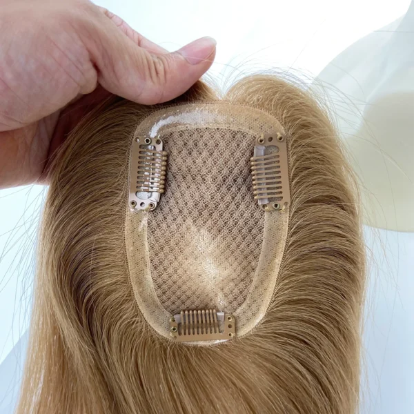 light brown hair topper color 8