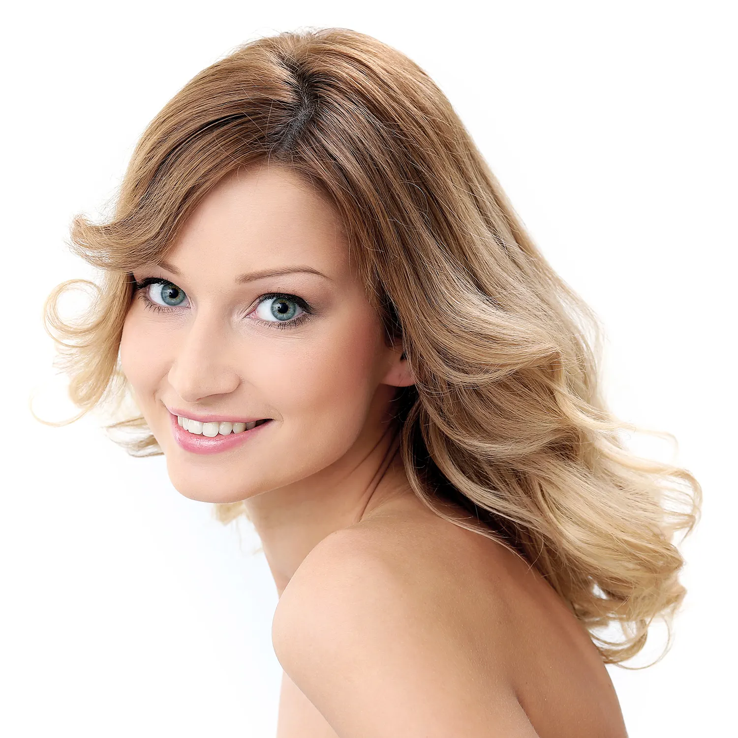 beautiful girl with blonde hair